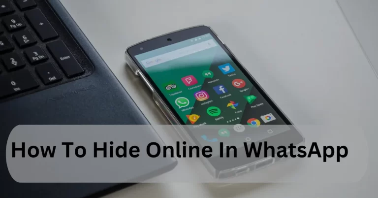 how to hide online in whatsapp