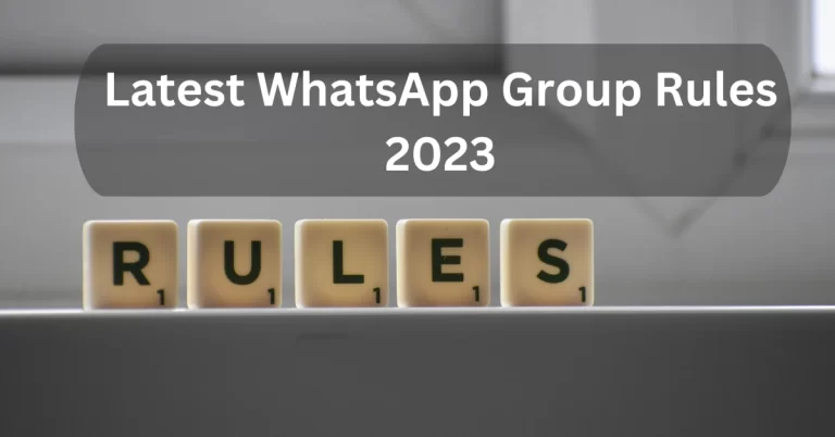 whatsapp group rules