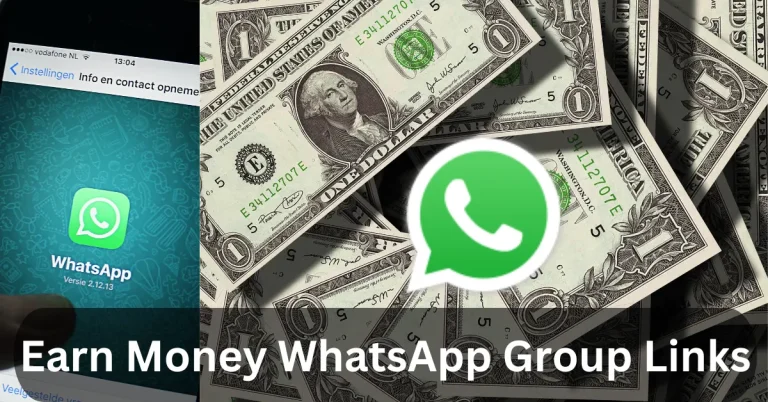 Earning WhatsApp Group Links