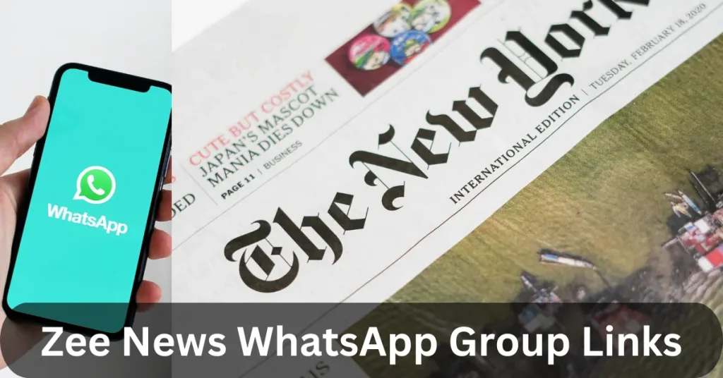 Zee News WhatsApp Group Links